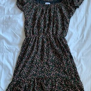 Sienna Sky Black Floral Dress